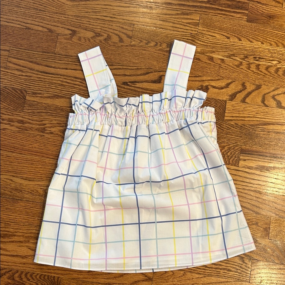 Beaufort Bonnet Plaid Sleeveless Top